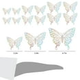 thumbnail image 2 of 12pcs 3D Butterfly Wall Decors, EEEkit DIY Butterfly Art Wall Sticker for Background Bedroom Nursery, 2 of 6