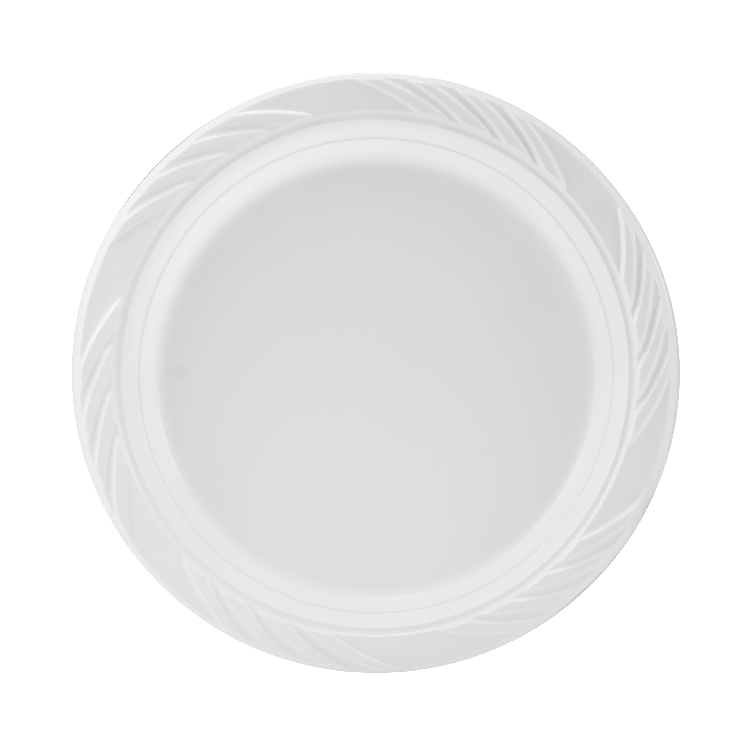 200 PACK] White Disposable Paper Plates 9 Inch by EcoQuality - Perfect for  Parties, BBQ, Catering, Office, Event's, Pizza, Restaurants, Recyclable,  Compostable and Microwave Safe 