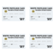 thumbnail image 1 of Privilegio Material PVC Símbolo Identidad Derechos Especiales Tarjeta Visita Blanco, 1 of 9