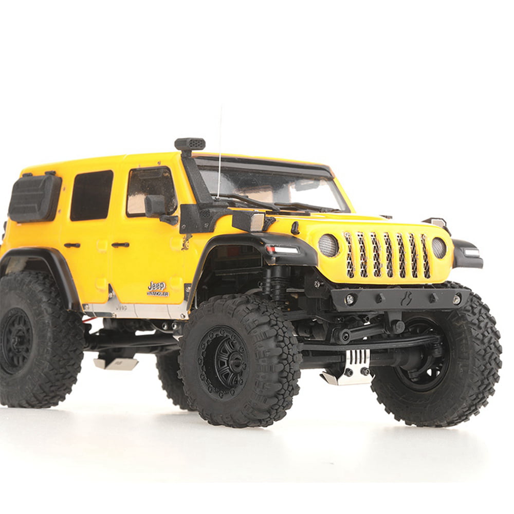 LED headlight and Air Inlet Grille for Axial SCX24 AXI00002 Wrangler JLU  1/24 RC Crawler Car Upgrade Parts 