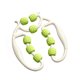 thumbnail image 2 of Rodillo de masaje para piernas, puntos de masaje de tejido profundo, masajeador de brazos y piernas, rodillo para muslos Verde, 2 of 9