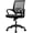 Dark Black, variant on NEO CHAIR Office Computer Chair Ergonomic Mid-Back Mesh Desk Chair, Skyblue