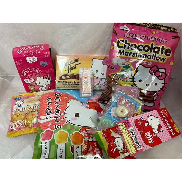 Hello Kitty Snack Mix Holiday Gift Set 7 Different Variety Product of