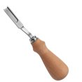 thumbnail image 2 of Advancent Práctico biselador de bordes para manualidades de cuero, 1 unidad, cuchillo biselador, herramienta artesanal de corte artesanal con Suministros de marroquinería, 2 of 6