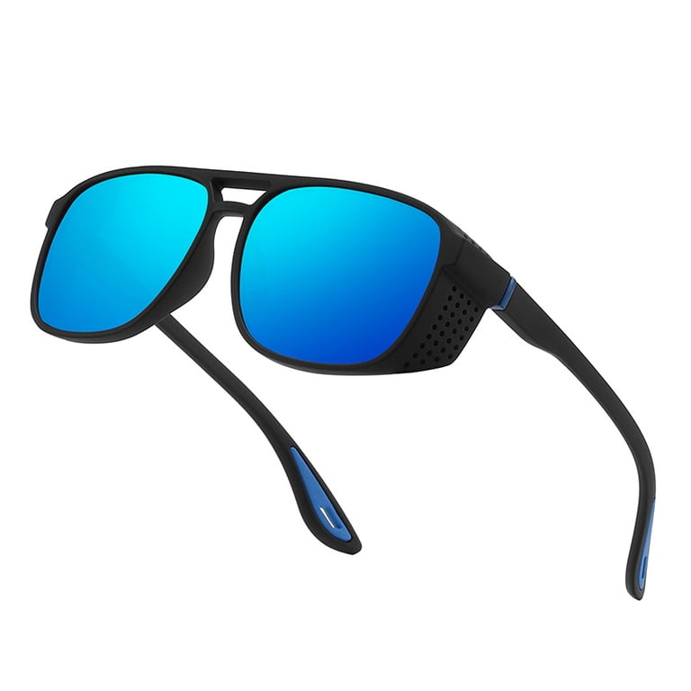 Aviator Style Polarized Sunglasses with Side Shields, UV400  display picture 1