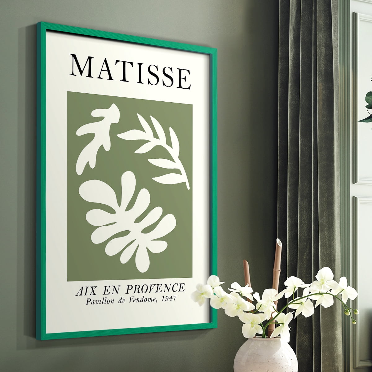 Matisse CCLXXIX in Solid Wood 11 x 14 Framed Print