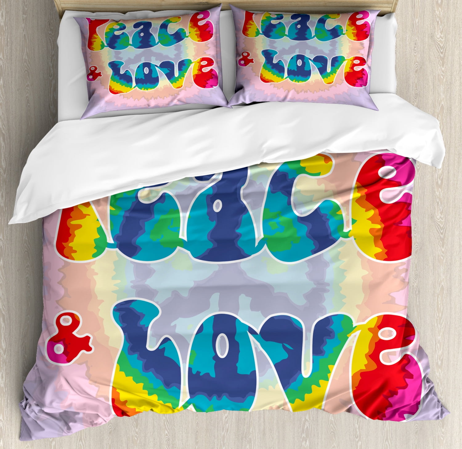 Tie Dye Comforter Set