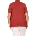 thumbnail image 4 of Women's Casual Open Front Short Sleeve Cardigan Lightweight Solid Layering Top, 4 of 6