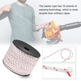 thumbnail image 2 of Uxcell Corde de Démarrage à Rappel 4.5mm 100m Corde en Nylon pour Tronçonneuse Blanc Rouge, 2 of 2