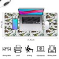 thumbnail image 5 of Long Mouse Pads for Desk,Colorful Realistic Dinosaurs Pattern Desk Mats on Top Of Desks, Desk Mouse Pad Extra Large with 3mm Non-Slip Base and Stitched Edge for Gaming,Office,Work,Home 35.4"x15.7", 5 of 6