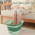 Collapsible Foot Soak Tub, Beinilai Foot Bath Basin, Multifunction Foot