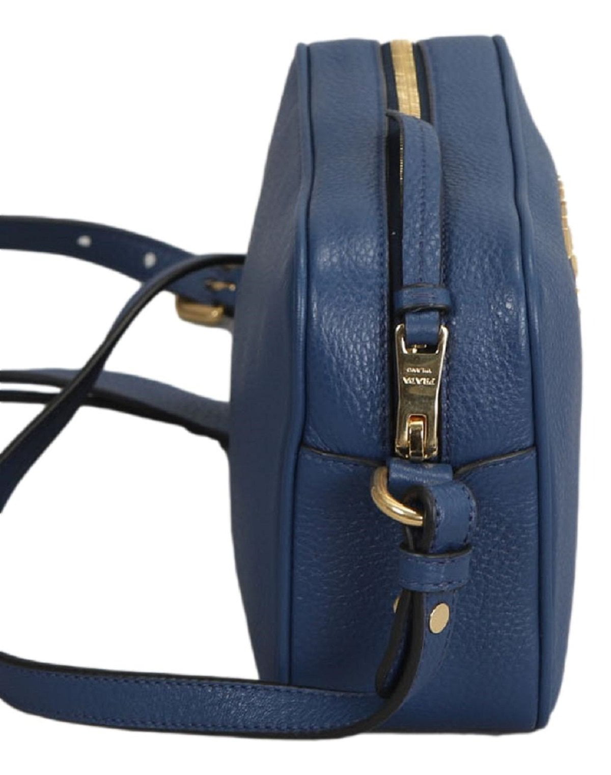 Kate Spade Royal Blue Pebbled Leather Handbag Crossbody Bag Purse - $65 -  From Rebecca