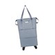 thumbnail image 4 of Bolsa de viaje perfecl plegable expandible con ruedas Azul, 4 of 8