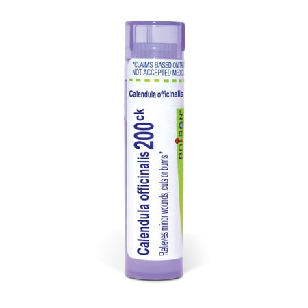 Boiron Calendula Officinalis 200CK, Homeopathic Medicine for Minor Wounds, Cuts Or Burns, 80 Pellets