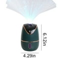thumbnail image 3 of Campana Para Cocina LED Humidifier Household Wireless Charging Atomizer Decoration LED Optical Fiber Flower Colorful, 3 of 6