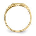 thumbnail image 2 of 14k Yellow Gold 10.0x8.0mm Signet Ring, 2 of 9