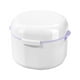 thumbnail image 1 of Amzcrzy Caja De Almacenamiento De Adornos Caja De Almacenamiento Portátil De Doble Capa Con Funda Y Tapa, Caja De Limpieza De Dentaduras Postizas Con Drenaje Hueco, Caja De Herramientas, Caja De Fund, 1 of 1