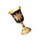 thumbnail image 4 of europea, , copa de metal, minicolección, copa de cóctel, copa en relieve, europea, para decoración del hogar Azul, 4 of 8
