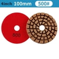 thumbnail image 1 of 1Pc 4 Inch 100Mm Dry/Wet Diamond Floor Polishing for Pads for Granite Polishing Tool 500#, 1 of 9