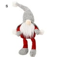 thumbnail image 2 of Cateissary Muñeco sin rostro de Navidad Adornos de Feliz Navidad para el hogar Adorno de Navidad Tejido no tejido Decoración de tela Navidad Kits de decoración para fiestas Gris S, 2 of 6