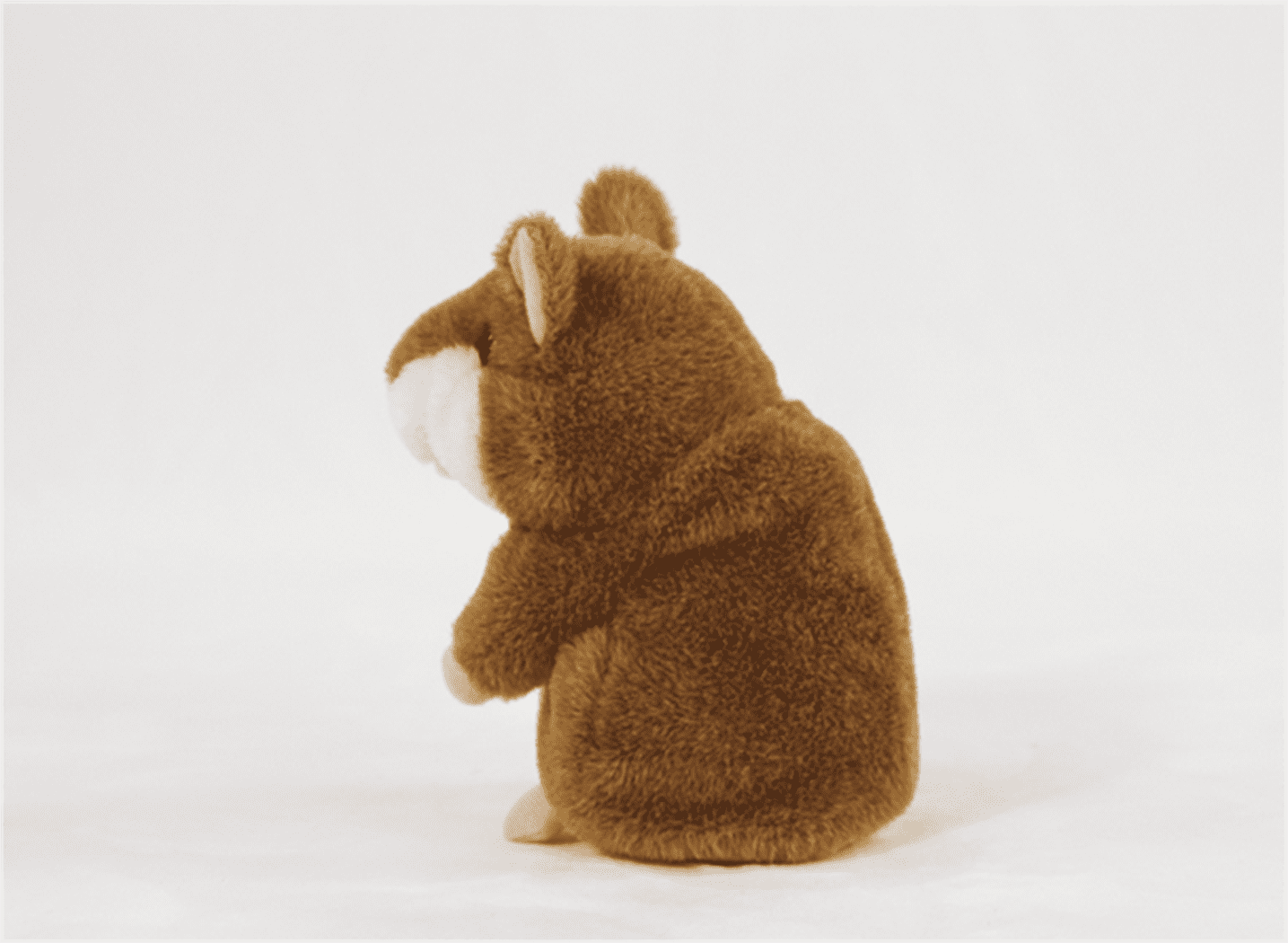 Happon Talking Hamster, 2 Pack Interactive Stuffed Plush Animal Talking Toy Cute Sound Effects with Repeats Your Said Voice, Best Buddy for Kids Gift Age 3+ (Brown)