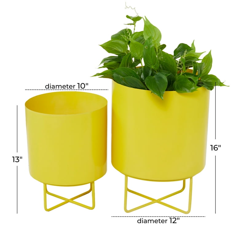 Wald Import Geometric Metal Planter Wald Import Geometric Metal Planter
