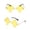 Yellow, variant on Black Mushroom Shape Vintage Sunglasses Retro Polarized Sunglasses Womens Trendy Sunglasses for Women Polyester Trendy Womens Mens Shades Sun Glasses One Size