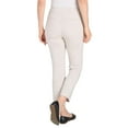 thumbnail image 3 of Hilary Radley Women's Pants Sz S Pull-on Straight Leg Ankle Pant Beige, 3 of 4