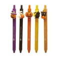 thumbnail image 4 of ERTZAE 10pc Retractable gel pens,Halloween pens,0.5mm fine point pen,black ink,Comfort&nbsp;Fast Dry,pens for journaling,fancy pens,work office accessories,pens for teachers,Student Exam Gel Pens, 4 of 4