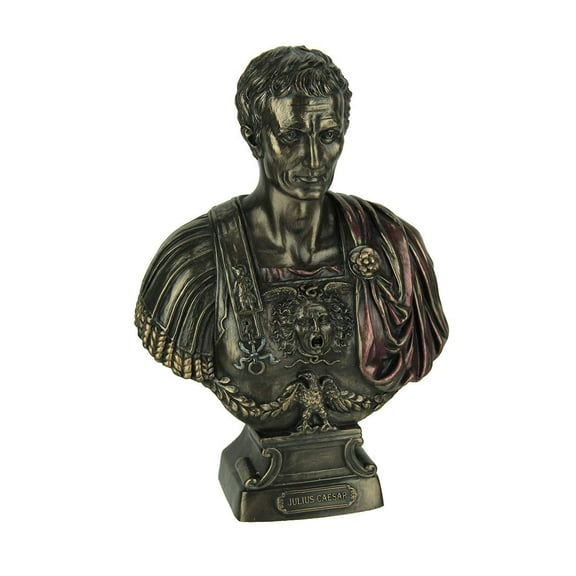 Veronese Resin Statues Julius Caesar Bust Figurine