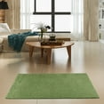 thumbnail image 2 of Furnish My Place Lime Green 3' x 20' Solid Color Rug Runner, Made In Usa, Living Room, Indoor, 2 of 12