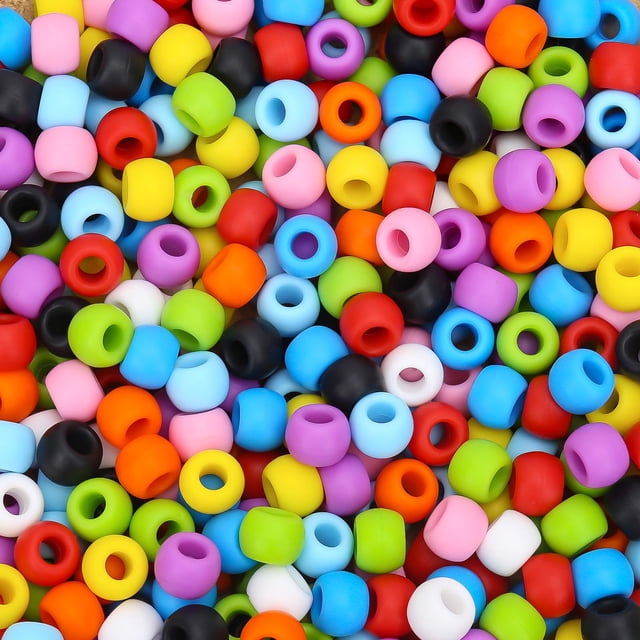 Abalorios de silicona para coletas AUREHEN 200 piezas para fabricación de pulseras