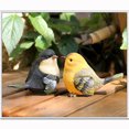 thumbnail image 3 of Decoración Interior Sunnimix 2 Piezas Resina Emulación Pájaros, 3 of 6