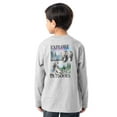 thumbnail image 3 of Wonder Nation Boy's Long Sleeve Elevated Graphic T-Shirt, Sizes 4-18 & Husky, 3 of 8