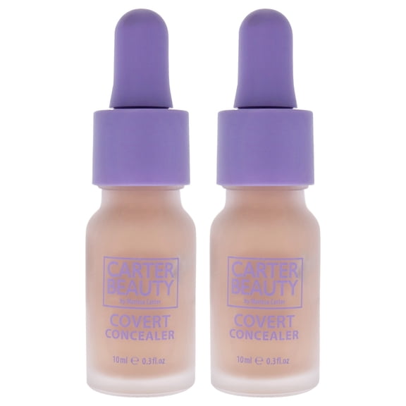 Carter Beauty Covert Brightening Concealer - Shortbread - Pack of 2 , 0.3 oz Concealer