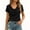 #434-Black, variant on Women's Off Shoulder T-Shirt Ruched Waist Cinched Detail Short Sleeve Curved Neck Miu Fitted Cropped Silhouette Summer Fashion Base Blouse