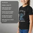 thumbnail image 6 of Girl's Lilo & Stitch Experiment 626 Spirit Animal  Graphic Tee Black X Small, 6 of 9
