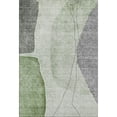 thumbnail image 2 of Addison Rugs Mayfield Washable Transitional Modern Green Rectangle Rug, 8' x 10', 2 of 6