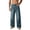 Dark Blue, variant on Mens 100�nim Comfort Flex Waist Relaxed Fit Jeans Fashion Zipper Button Solid Casual Pocket Sports Trousers Pants Blue L