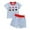 Blue, variant on alcepopk Toddler Baby Boy Clothes Letter Short Sleeve T Shirt Top Boys Shorts with Pocket Cute Summer Outfit 2Pcs Set(Blue,2-4 Years)