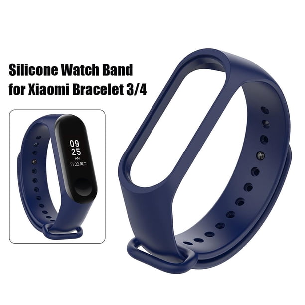 Correa de reloj de pulsera de repuesto de silicona para pulsera inteligente Xiaomi Miband 3 4 FLhrweasw Nuevo