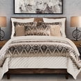 thumbnail image 2 of HiEnd Accents Chalet Aztec Decorative Pillow, 34x21 inch, Modern Southwestern Rustic Style Luxury Bedding, Decorative Throw Pillow, 2 of 2