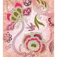 thumbnail image 3 of Ambesonne Ethnic Duvet Cover Set, Swirl Leaf Lines Bohem, Queen, Olive Green Dried Rose, 3 of 3