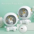 thumbnail image 1 of Gwong Juguete Ahorro de la decoración del banco Luminoso resina ornamental para niños Astronauta Piggy Bank para la mesa de noche Gwong 30013049, 1 of 6