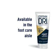 Certain Dri Antiperspirant Foot Lotion 24-Hour Odor Protection 1.3 oz