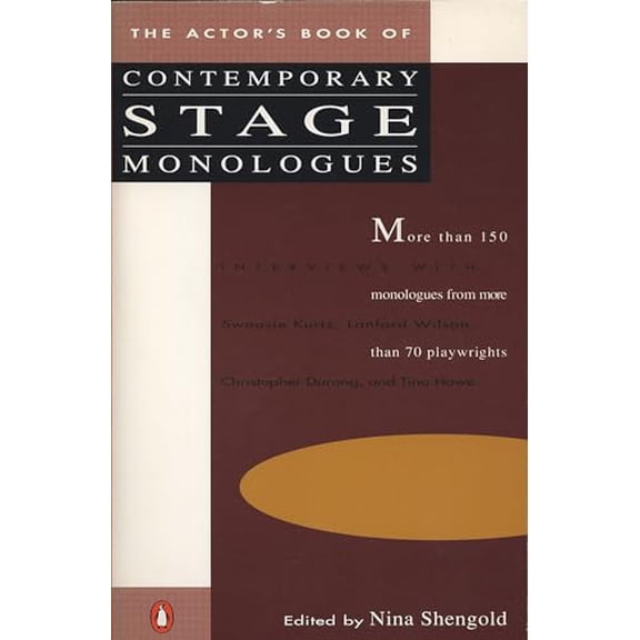 Pre-Owned The Actor's Book of Contemporary Stage Monologues : More Than 150 Monologues from More Than 70 Playwrights (Paperback) 9780140096491