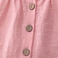 thumbnail image 5 of Edvintorg Girls Dresses Cute Ruffle Hem Sleeveless Loose Fit Casual Princess Dress Kids Clothes Girls Size 0-6, 5 of 8