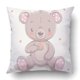 thumbnail image 1 of Funda de almohada ABPHQTO Cumpleaños Lindo Osito Con Fresa 45x45 cm, 1 of 1
