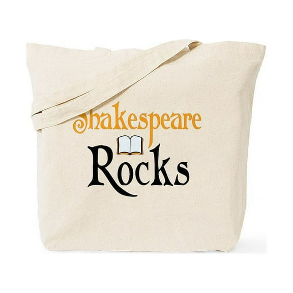 CafePress - Shakespeare Rocks Tote Bag - Unisex Canvas Tote Bag, Beige, 1-Piece