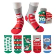 thumbnail image 1 of Calcetines Y Calcetas Navideñas Algodón Para Ninos 5 Pares, 1 of 5